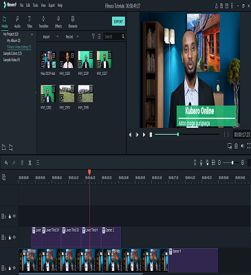Filmora Video Editing